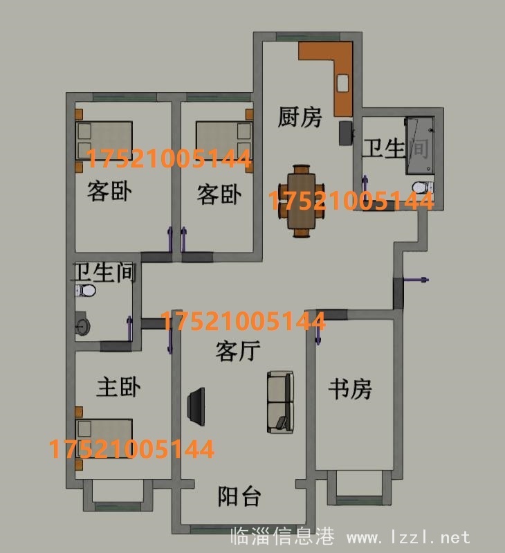 淄江南五区稀缺多层电梯洋房